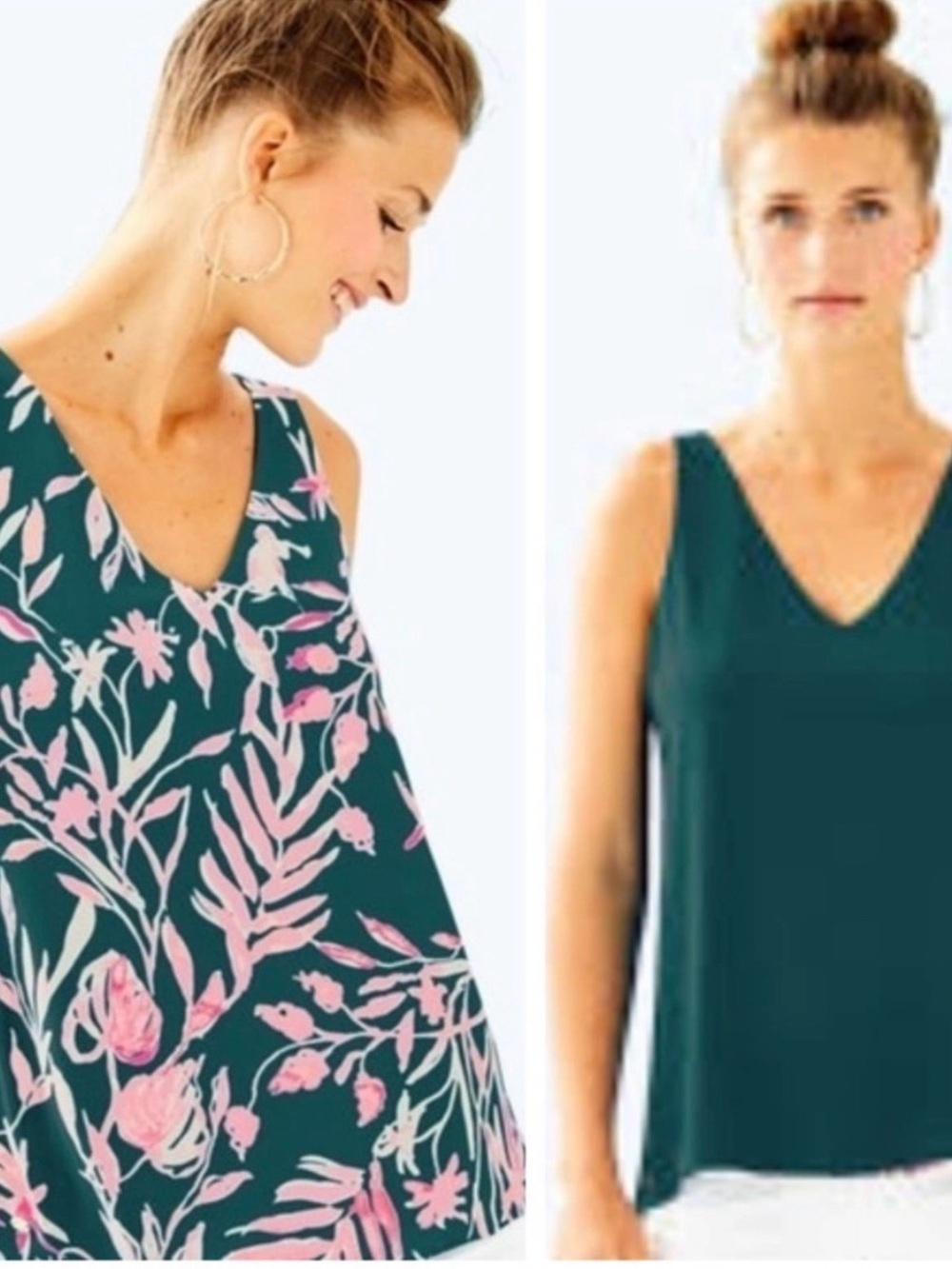 Lilly Pulitzer Florin reversible tank It’s Prime Time Medium